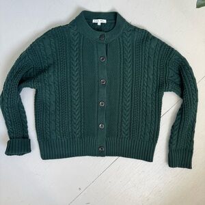 Alex Mill Cable Knit Nico Chunky Cardigan
Evergreen